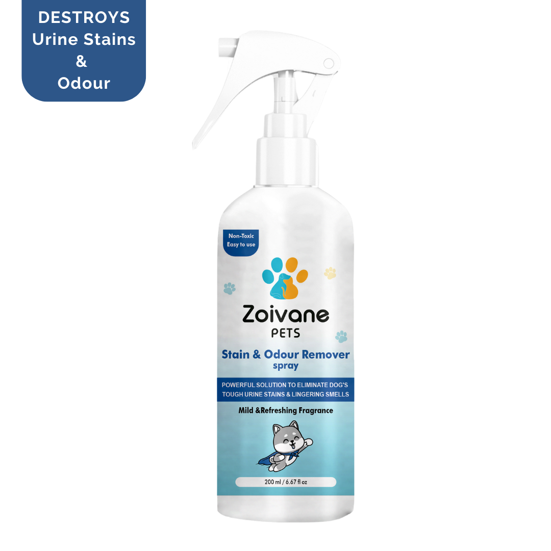 Stain and Odor Eliminator Spray with Refreshing and Mild Fragrance - Breaks Pet Urine Smell Completely