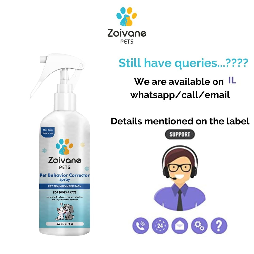 Pet Behavior Corrector For Dogs & Cats 200ml (Pack of 1)