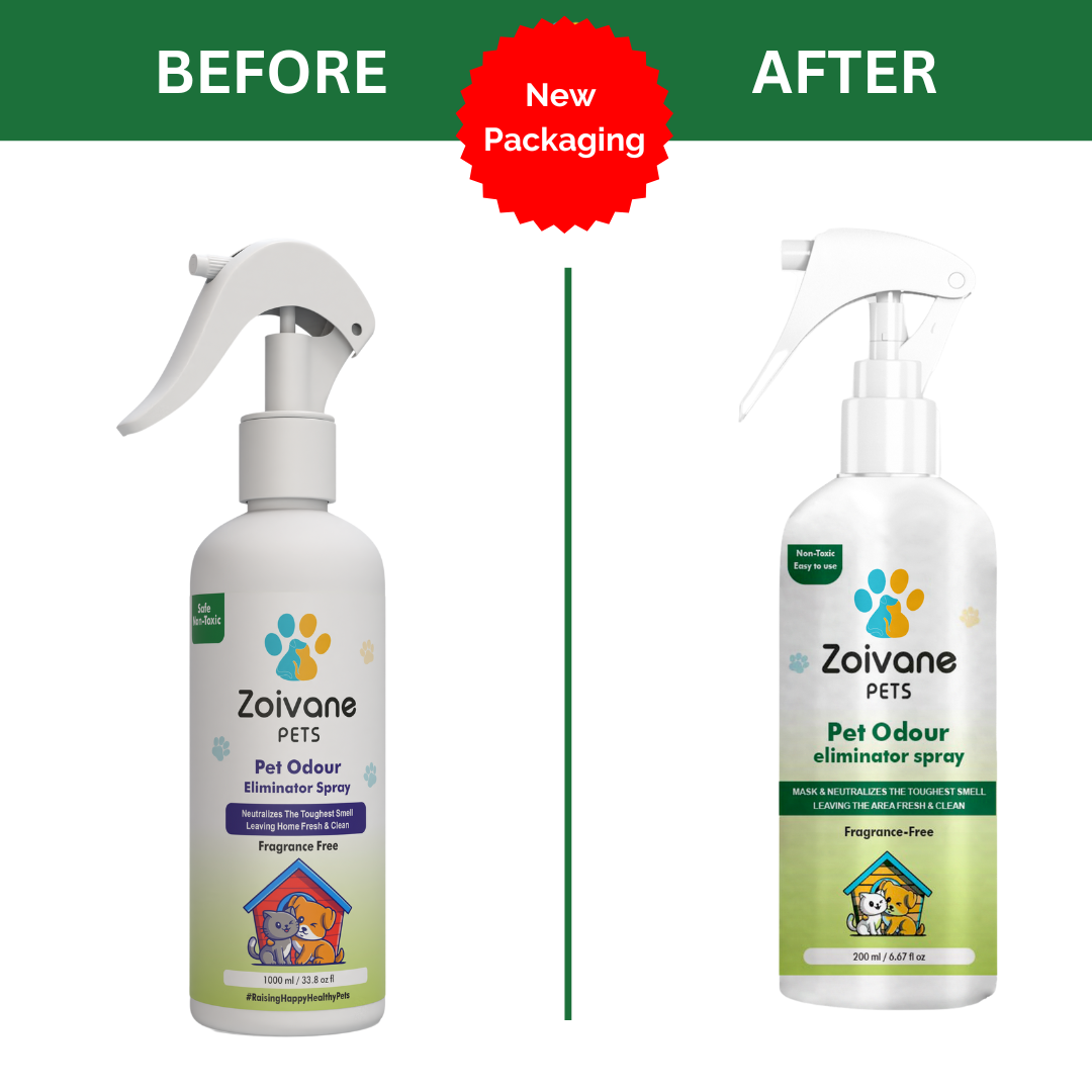 Pet Odor Eliminator Spray Fragrance-Free  - Effective, Non-Toxic, and Safe for All Surfaces - 1000ml