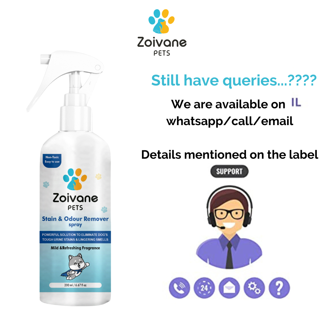 Stain and Odor Eliminator Spray with Refreshing and Mild Fragrance - Breaks Pet Urine Smell Completely