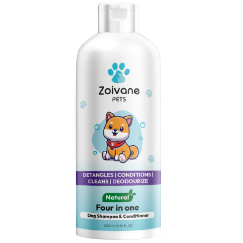 4 IN 1 DOG SHAMPOO AND CONDITIONER