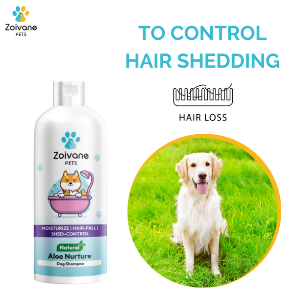 Coat Nourisher Shampoo for dogs Zoivane Pets