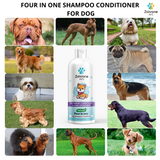 4 IN 1 DOG SHAMPOO AND CONDITIONER